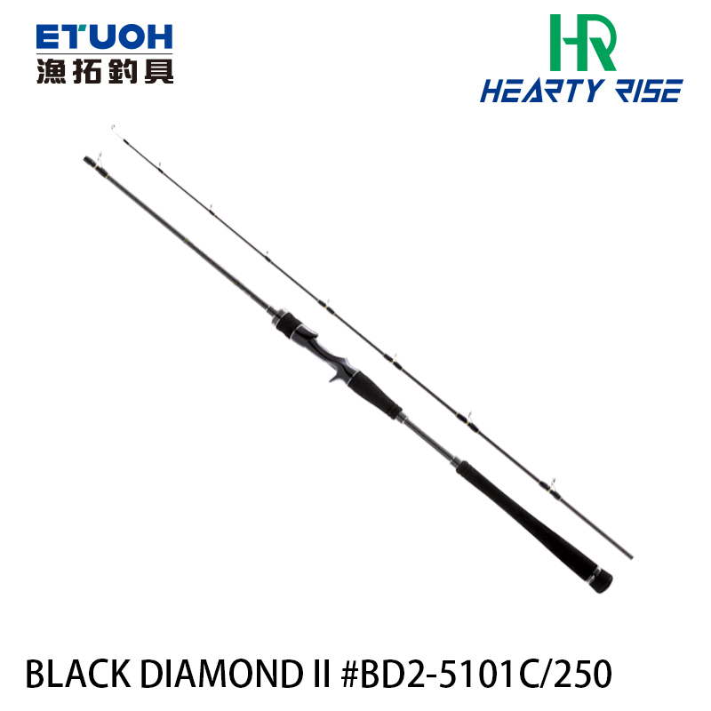 HR BLACK DIAMOND II BD2-5101C/250 [船釣鐵板竿]